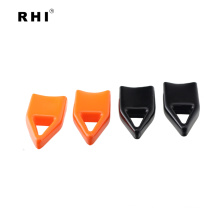 RHI pvc hanger top end caps . vinyl hook end cap for steel rod. plastic end caps and closures